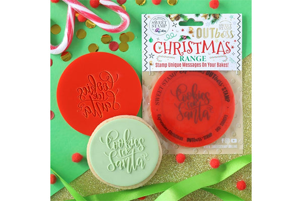 Elegant Cookies for Santa - Outboss Christmas - Sweet Stamp