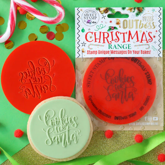 Elegant Cookies for Santa - Outboss Christmas - Sweet Stamp
