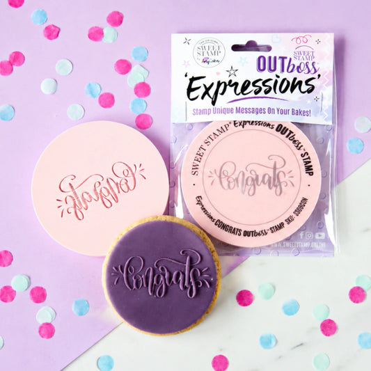 Congrats - Outboss Expressions - Sweet Stamp