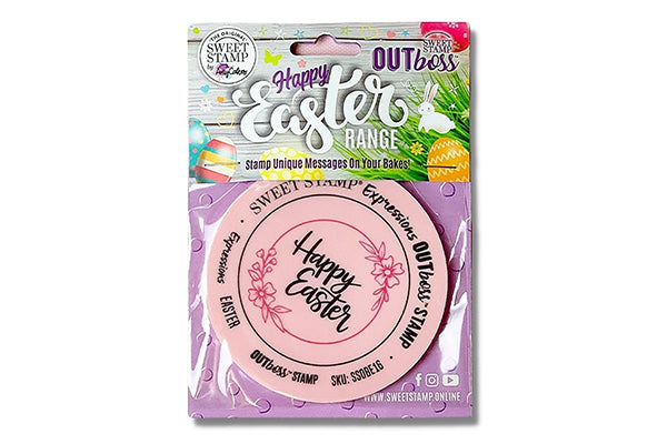 Happy Easter Frame - Outboss - Sweet Stamp