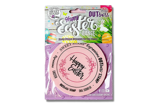 Happy Easter Frame - Outboss - Sweet Stamp