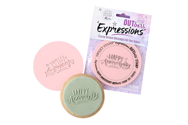 Happy Anniversary - Outboss Expressions - Sweet Stamp