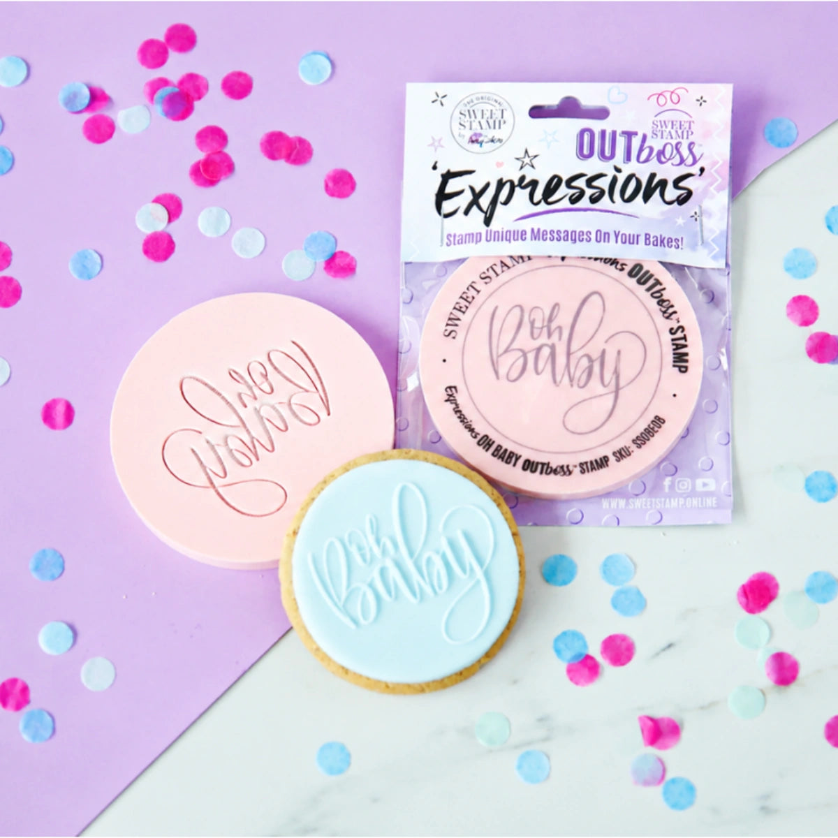 Oh Baby - Outboss Expressions - Sweet Stamp