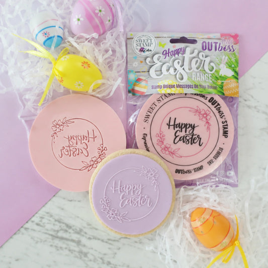 Happy Easter Frame - Outboss - Sweet Stamp