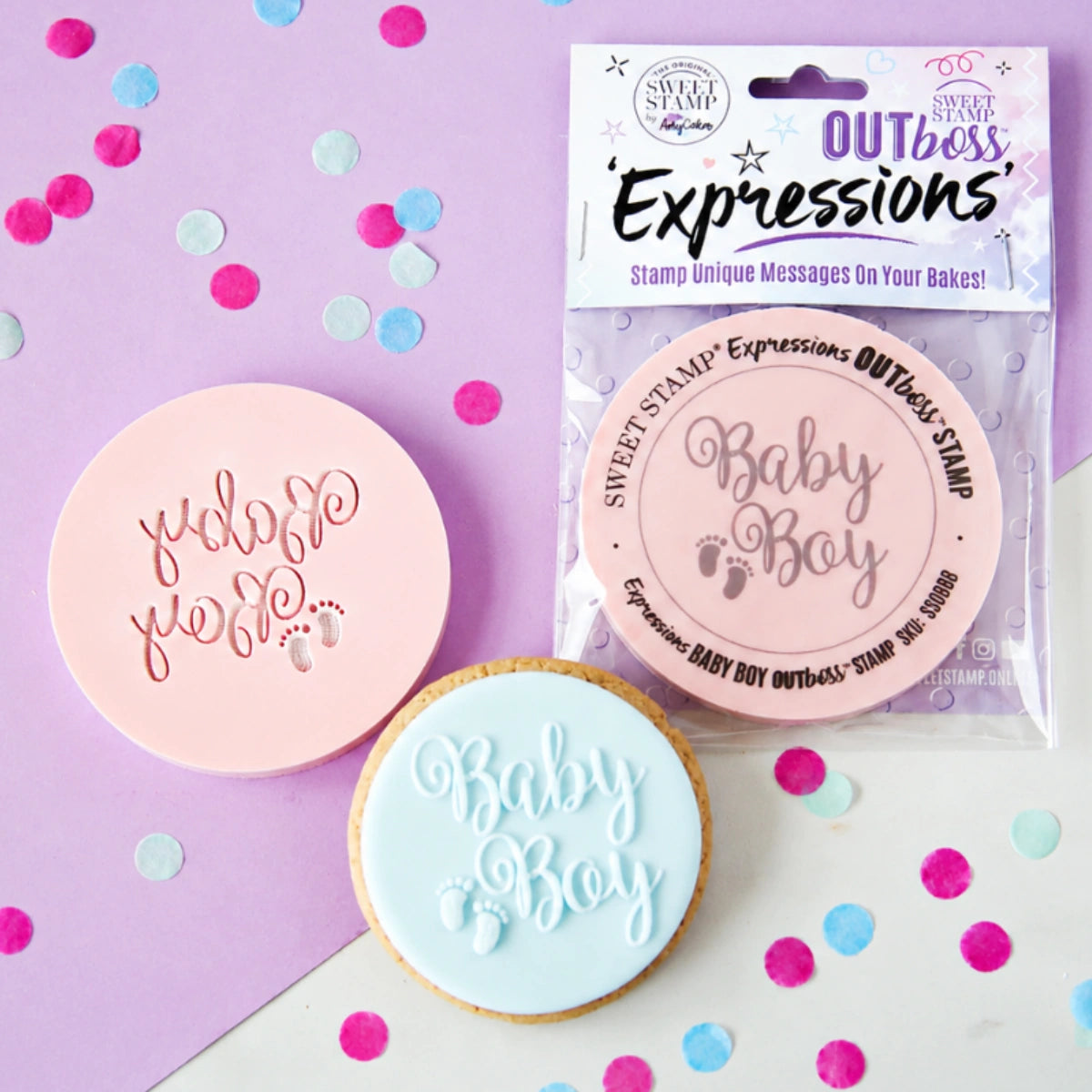 Baby Boy - Outboss Expressions - Sweet Stamp