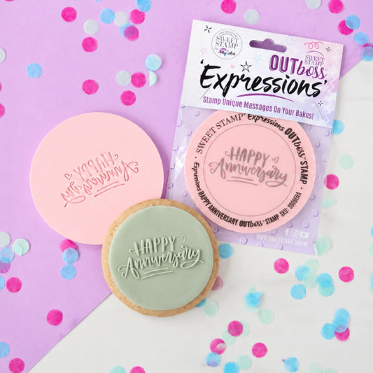 Happy Anniversary - Outboss Expressions - Sweet Stamp