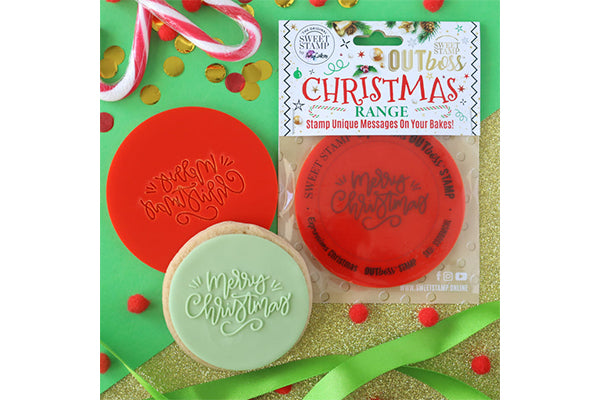 Merry Christmas Elegant - Outboss - Sweet Stamp
