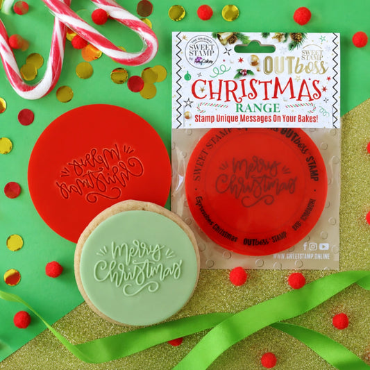 Merry Christmas Elegant - Outboss - Sweet Stamp