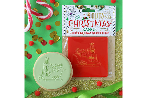Outboss Christmas - Santas Sleigh 1 - Sweet Stamp