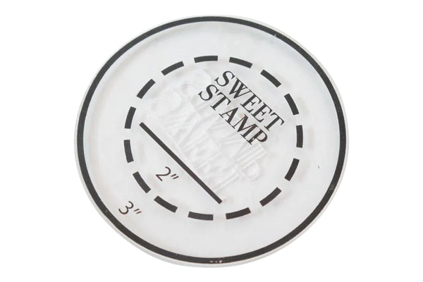 Round Pick Up Pad - Sweet Stamp