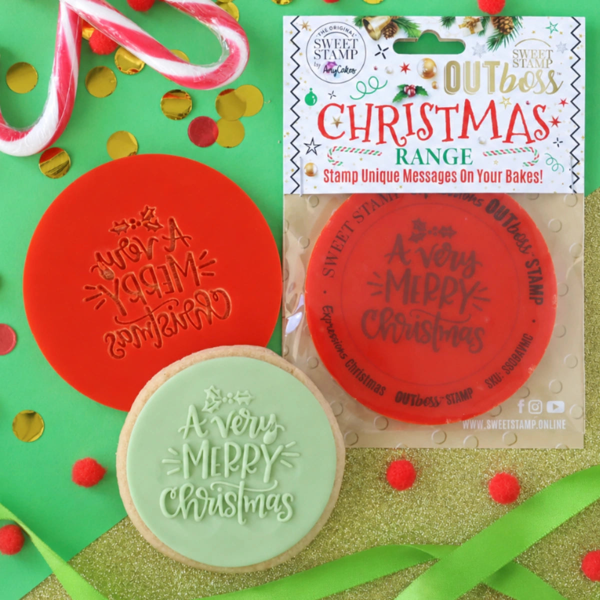 A Very Merry Christmas - Outboss - Sweet Stamp