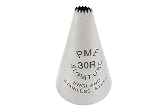 PME Supatubes Ribbed Ribbon Piping Tips - ST30R