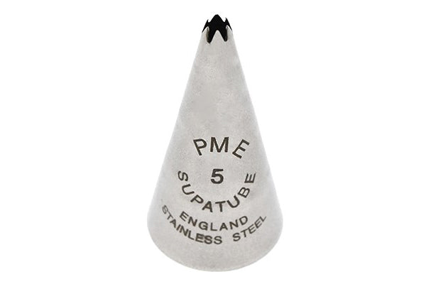 PME Supatubes Star Piping Tips - ST5