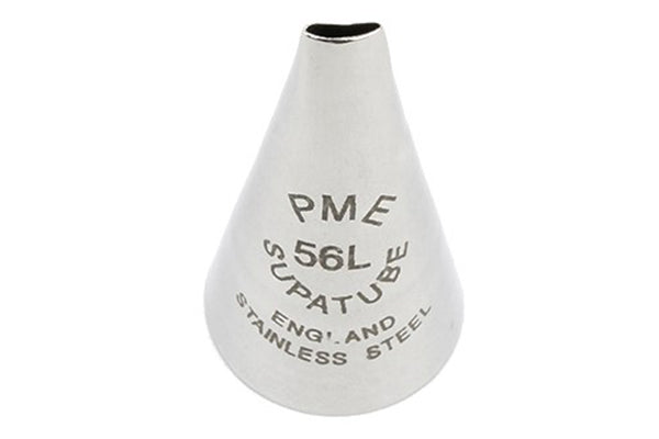 PME Supatubes Left Handed Petal Piping Tips - ST56L
