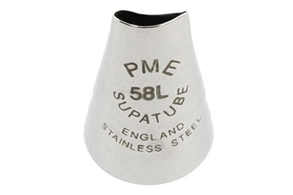 PME Supatubes Left Handed Petal Piping Tips - ST58L
