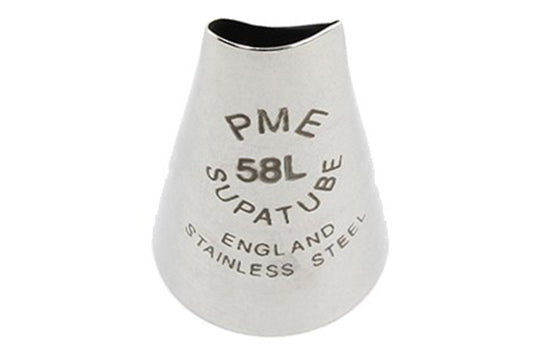 PME Supatubes Left Handed Petal Piping Tips - ST58L