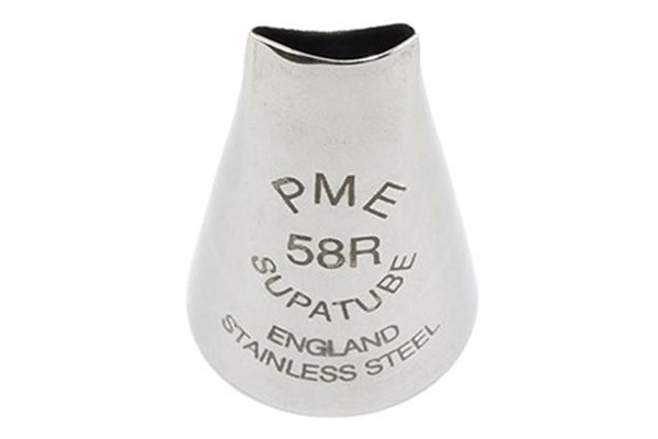 PME Supatubes Right Handed Petal Piping Tips - ST58R