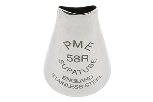 PME Supatubes Right Handed Petal Piping Tips - ST58R