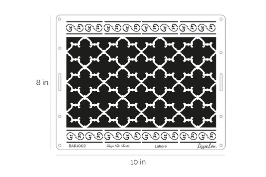 Cake Stencil - Full Size Design - LISSIE LOU STENCILS - Lahore