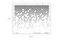 Cake Stencil - Full Size Design - LISSIE LOU STENCILS - Diamond Shower