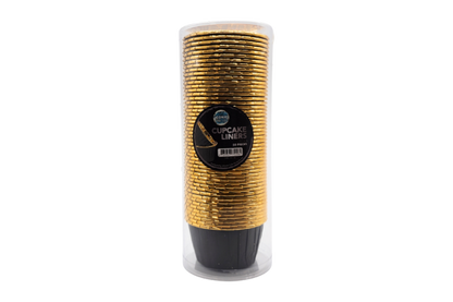 Black Cupcake Liners (50 Pack) - Iconic Cake Art