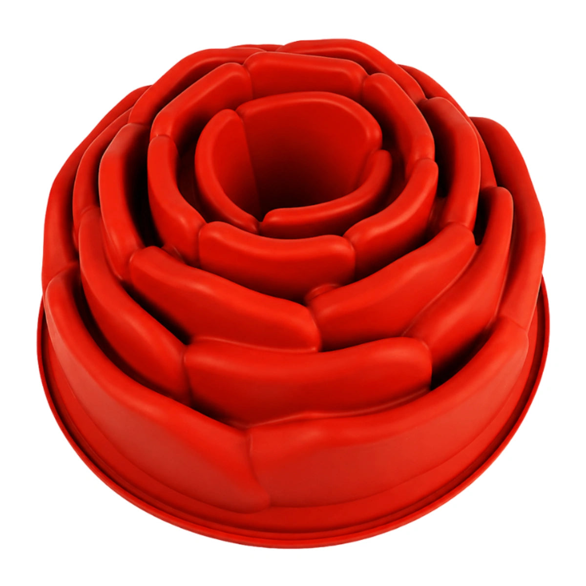 Big Rose Shaped Silicone Chocolate Mould - Iconic Cake Art