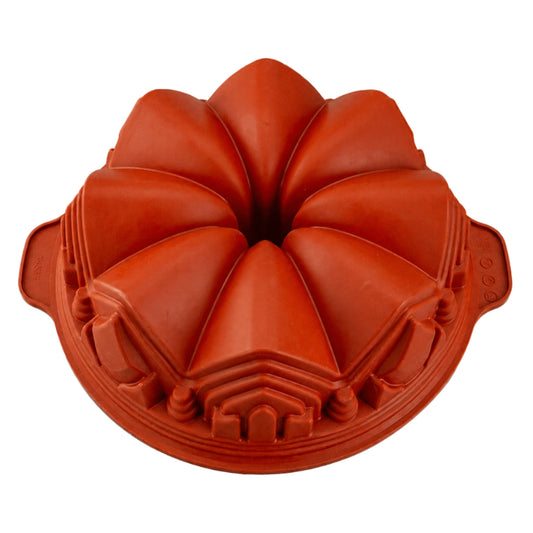 Cathedral Church Bundt Round Silicone Chocolate Mould - Iconic Cake Art