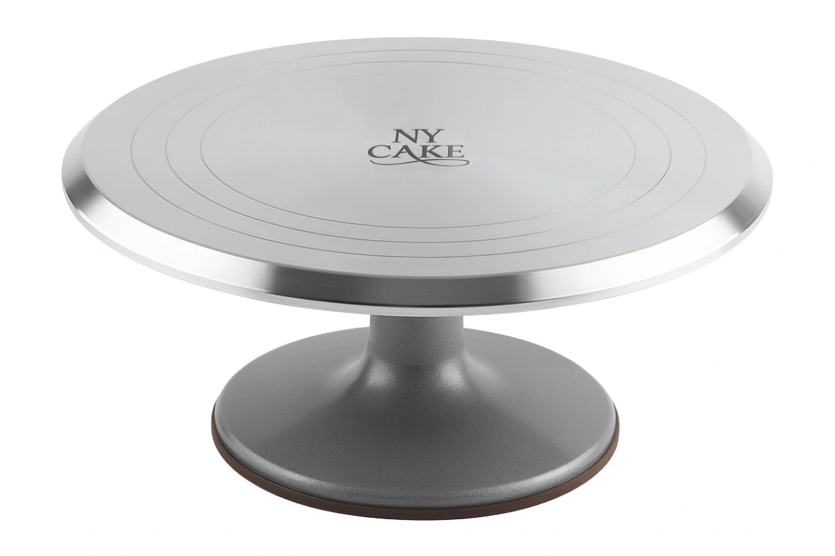 Silver Professional Heavy Duty Cake Turntable - Iconic Cake Art