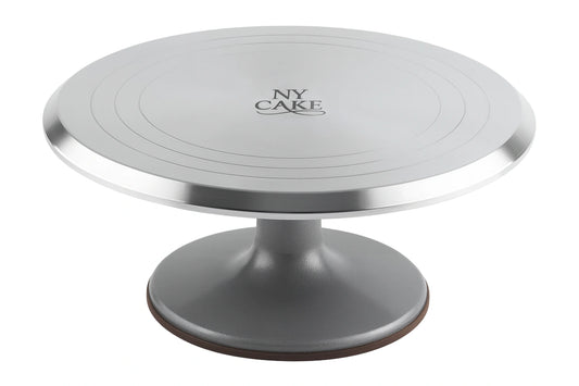 Silver Professional Heavy Duty Cake Turntable - Iconic Cake Art