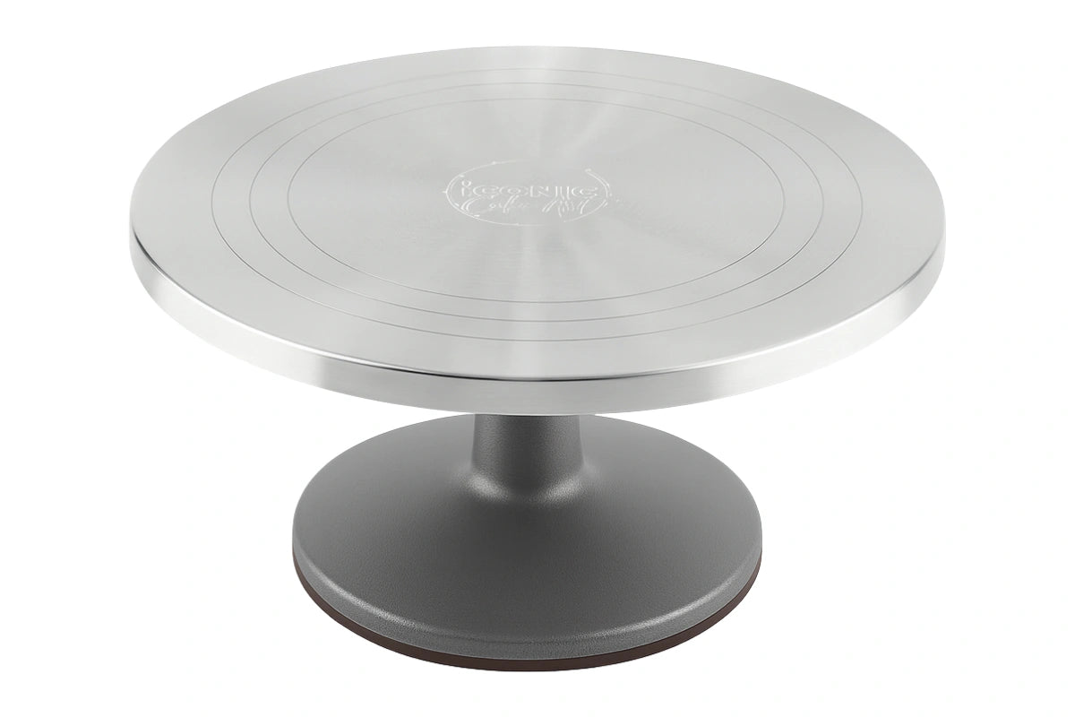 Turntable Cake Decorating Stand 9 Inch - Iconic Cake Art