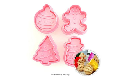 CHRISTMAS PLUNGER CUTTERS SET,UBSC-CQ-09