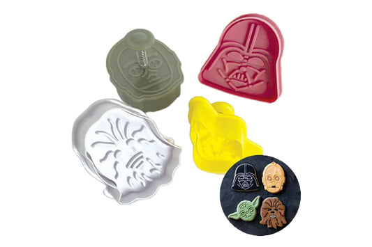 Star Wars Plunger Cookie Cutter Set (4 Pack) - BSC