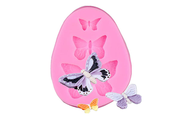 Three Size Butterflies - Iconic Cake Art