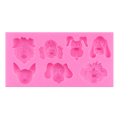 Dog Faces - Silicone Mould