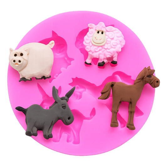 Farm Animal Silicone Mould