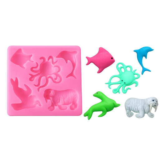Sea Creatures Silicone Mould