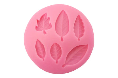 Leaves - 6 Types - Silicone Mould - Iconic Cake Art