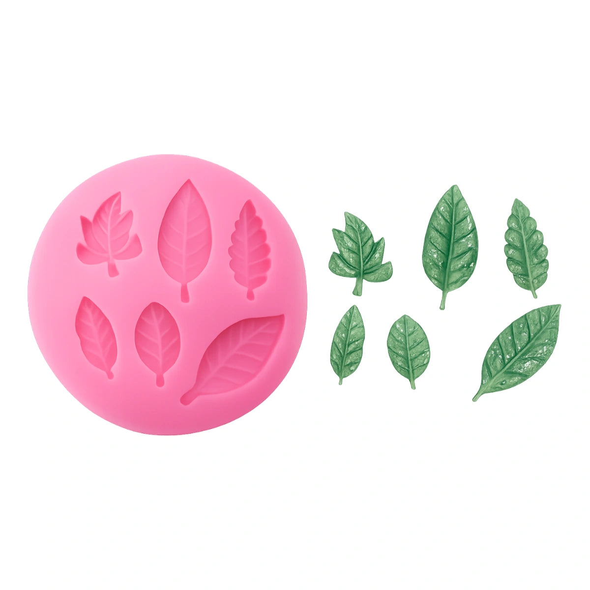 Leaves - 6 Types - Silicone Mould Fondant / Gumpaste Modelling Tools