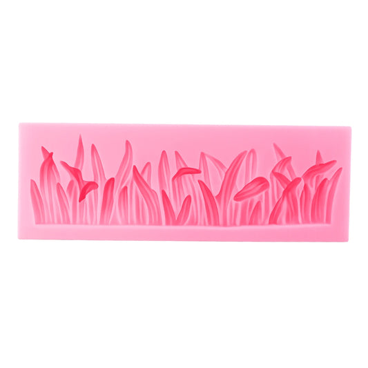 Grass Border- Brushwood Fondantgumpaste Silicone Mould / Mold