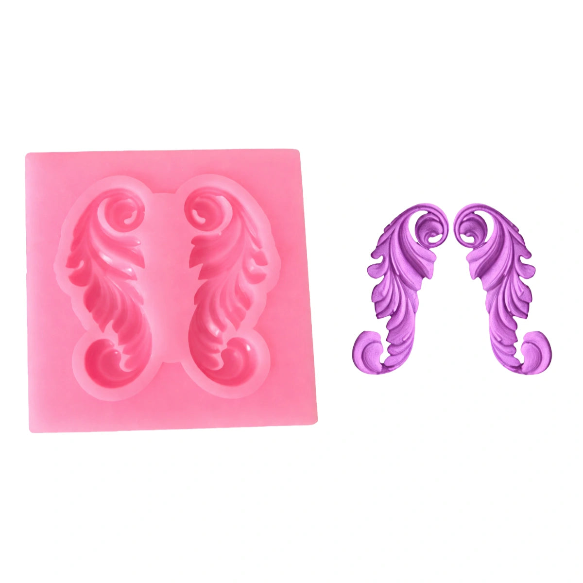 Flourish 1 - Silicone Mould