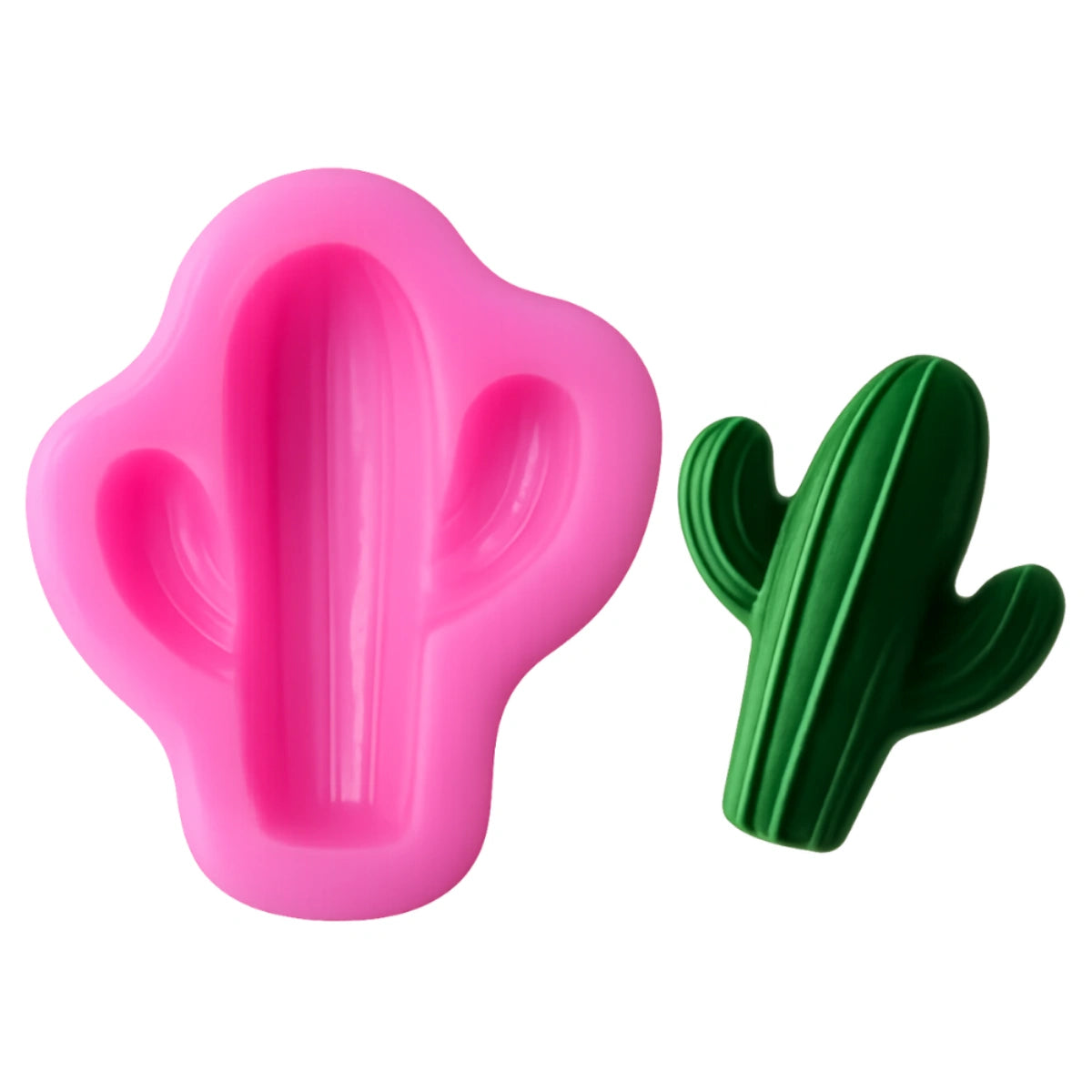 Single Cacti Silicone Mould - Cactus Mold