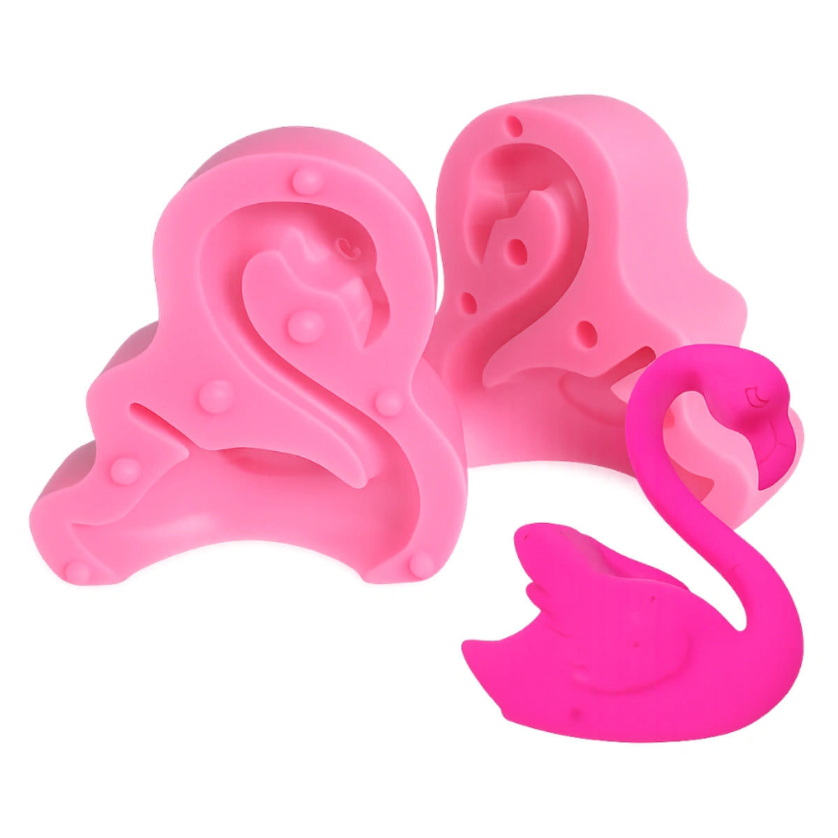 Flamingo Silicone Mould - 3D Mold