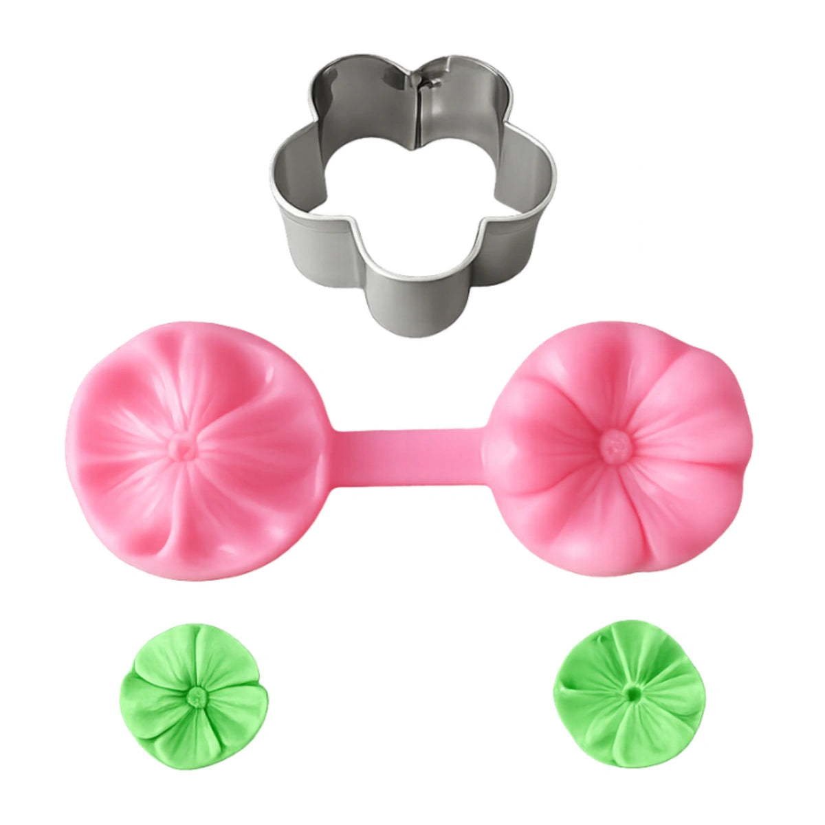 Cherry Blossom Flower Silicone Mould And Cutter