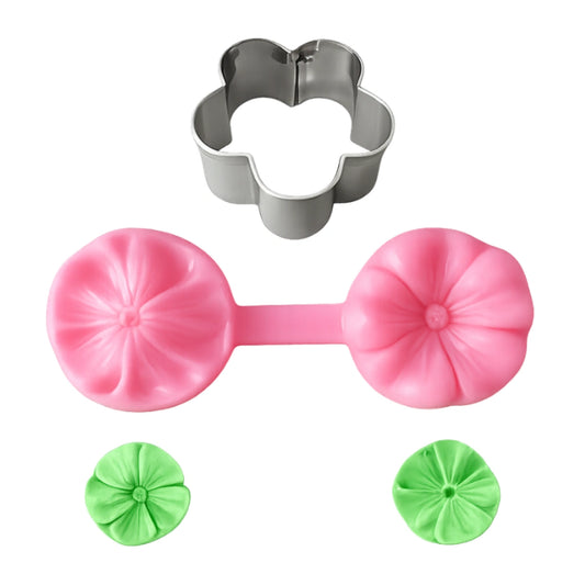 Cherry Blossom Flower Silicone Mould And Cutter