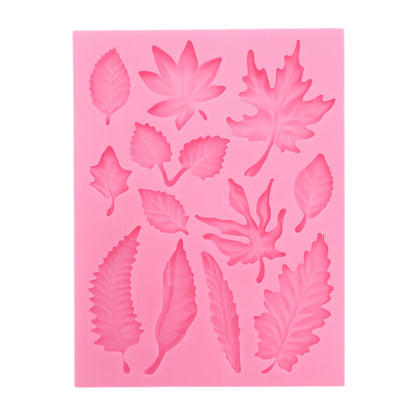 12 Leaves Silicone Mould Iconic Cake Art