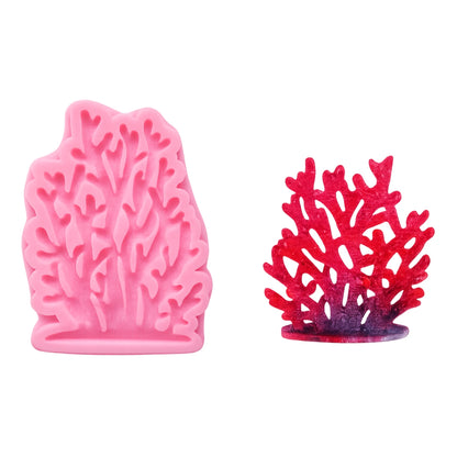 Tall Coral Silicone Mould Iconic Cake Art