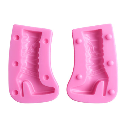 Heeled Boots Silicone Mould