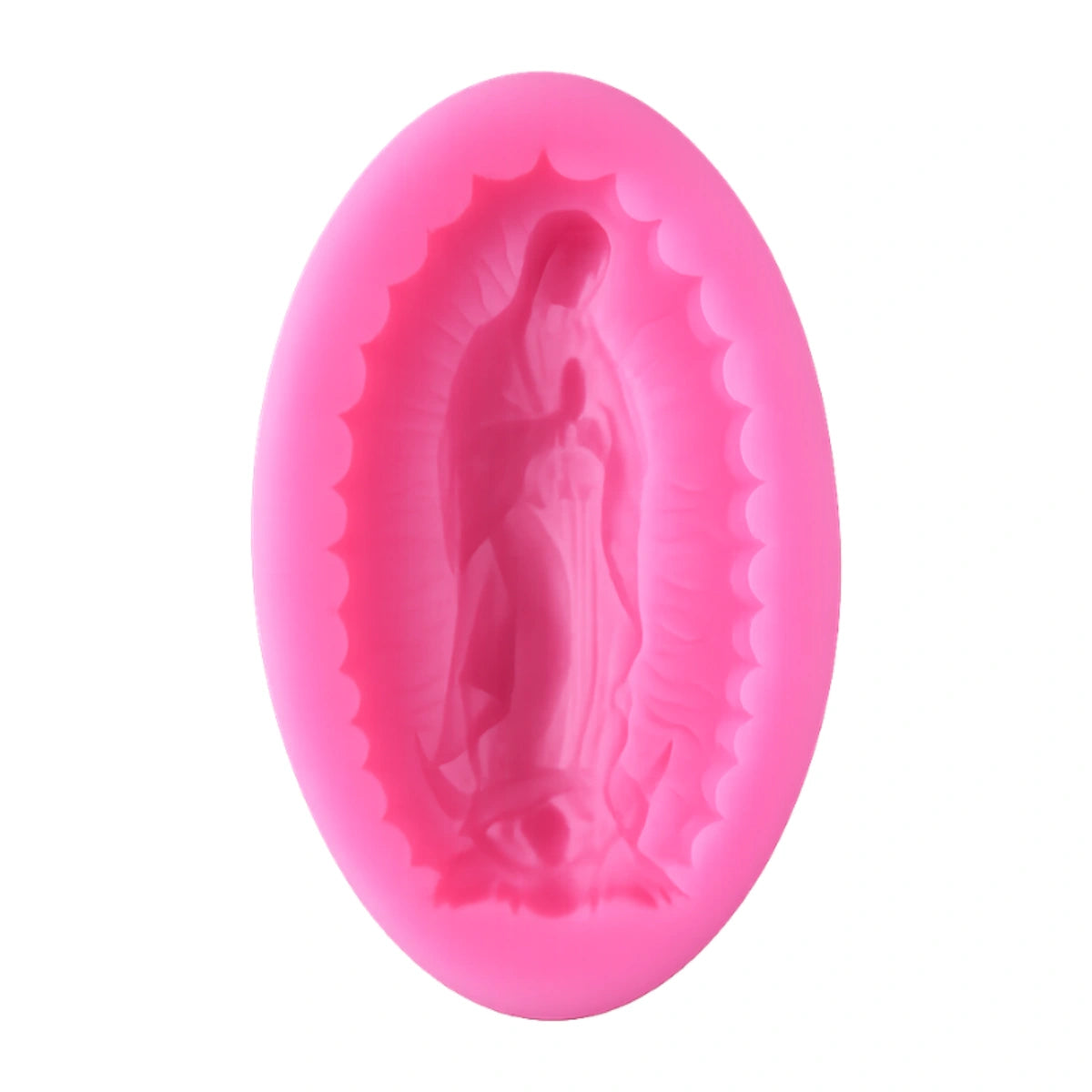 Virgin Mary Silicone Mould 50mm Iconic Cake Art