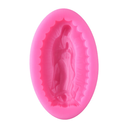 Virgin Mary Silicone Mould 50mm Iconic Cake Art