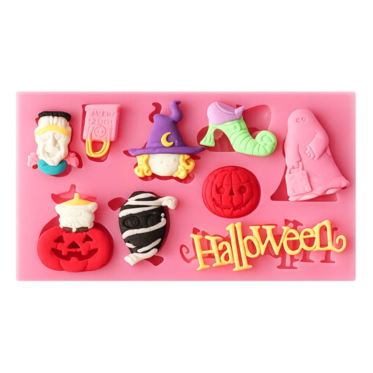 Halloween Items - Sugarcraft Pink Silicone Mould